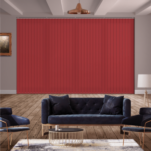 Luxe Redcurrant Replacement Vertical Blind Slats