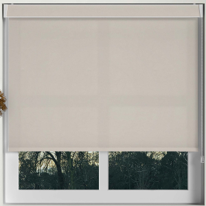 Luxe Stone Grey Electric No Drill Roller Blinds Frame