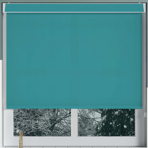 Luxe Teal No Drill Blinds Frame