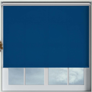 Mirage Solar Dark Blue Electric Roller Blinds Frame