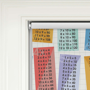 Multiplication Rainbow Electric Roller Blinds Product Detail