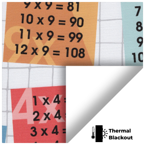 Multiplication Rainbow Electric No Drill Roller Blinds Scan