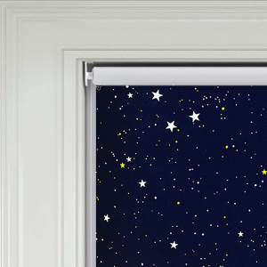 Night Sky Blue Roller Blinds Product Detail