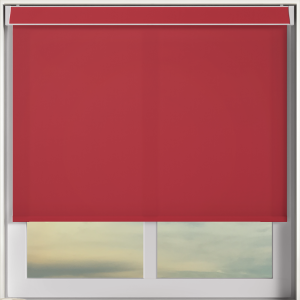Origin Bright Red Electric No Drill Roller Blinds Frame