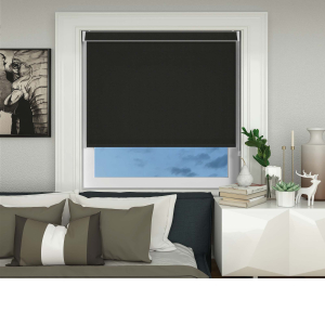 Otto Slate Electric No Drill Roller Blinds