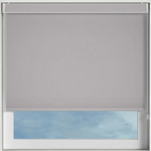 Otto Soft Grey Electric No Drill Roller Blinds Frame