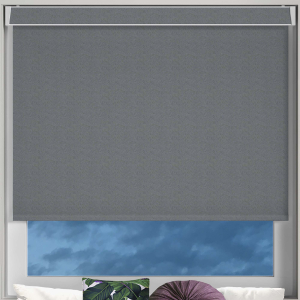 Otto Stone Grey Electric Pelmet Roller Blinds Frame