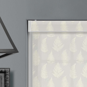 Pinnate Silver Shimmer No Drill Blinds Product Detail
