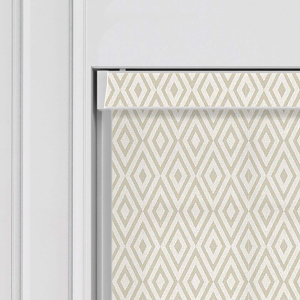 Rhomboid Beige No Drill Blinds Product Detail