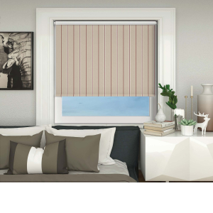 Scotch Sandy Wine Electric Roller Blinds
