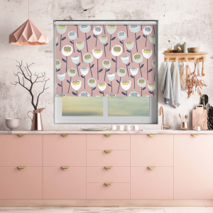 Seed Pod Pink Cordless Roller Blinds