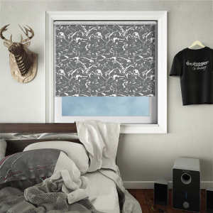 Sharks Crystal Waters Cordless Roller Blinds
