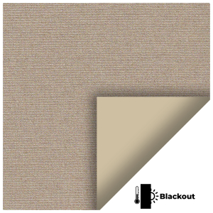 Shimmer Taupe Electric No Drill Roller Blinds Scan