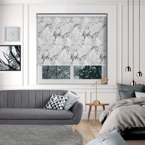 Soft Greyble Electric Roller Blinds