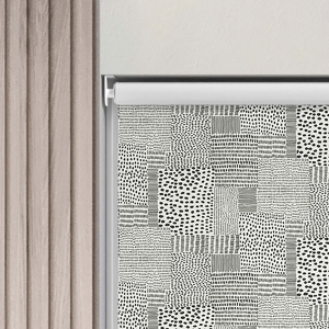 Speckle Monochrome Roller Blinds Product Detail