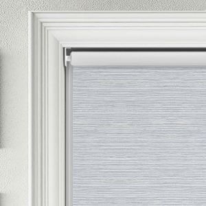 Stria Sky Blue Electric Roller Blinds Product Detail