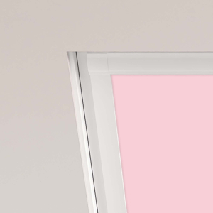 Sweet Rose Aurora Roof Window Blinds Detail White Frame