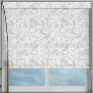 Tapestry Avian Silver No Drill Blinds Frame