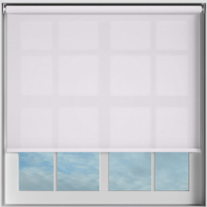 Twill Snowdrop Electric Roller Blinds Frame