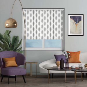 Ulun Pewter Cordless Roller Blinds