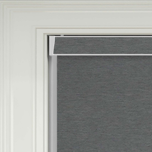 Weave Blackout Charcoal Electric No Drill Roller Blinds Product Detail