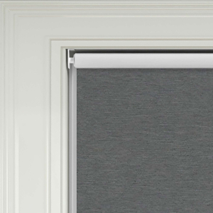 Weave Blackout Charcoal Electric Roller Blinds Product Detail