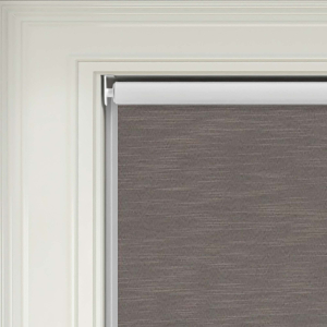 Weave Blackout Graphite Electric Roller Blinds Product Detail