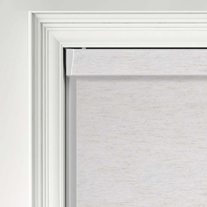 Weave Blackout White Electric No Drill Roller Blinds Product Detail