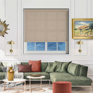 Weave Sand Electric Roller Blinds