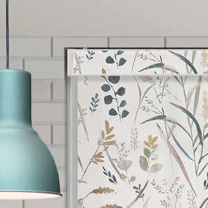 Wildflower Autumn Electric No Drill Roller Blinds Product Detail