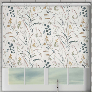 Wildflower Autumn Electric Roller Blinds Frame