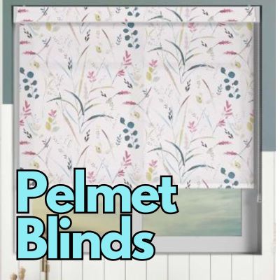Pelmet roller blinds