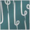 Cali Teal No Drill Electric Blind