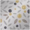 Floral Scatter Mustard No Drill Electric Blind