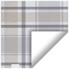 Patchwork Beige Thermal Blackout No Drill Electric Blind