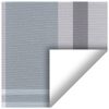 Patchwork Teal Thermal Blackout No Drill Electric Blind
