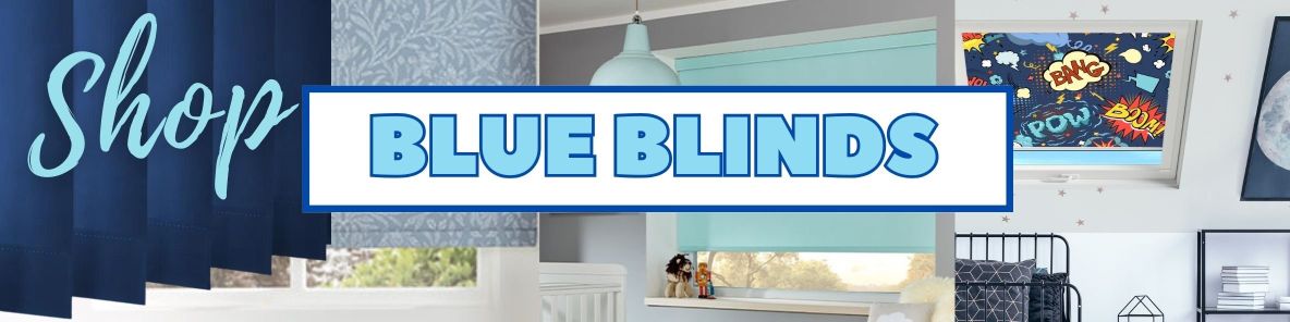 blue blinds