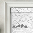 Alpine Grey On White Electric Pelmet Roller Blinds Product Detail