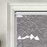 Alpine White On Grey Electric Roller Blinds Product Detail