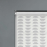 Arc Stamp Grey Roller Blinds Product Detail