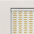 Arc Stamp Mustard Electric Roller Blinds Product Detail