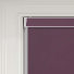 Bedtime Aubergine Electric No Drill Roller Blinds Product Detail
