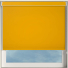 Bedtime Bright Yellow Electric No Drill Roller Blinds Frame