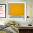Bedtime Bright Yellow Electric No Drill Roller Blinds