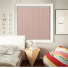 Bedtime Hint of Pink Vertical Blinds