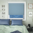Bedtime Wedgewood Blue Electric No Drill Roller Blinds