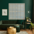 Bess Olive Replacement Vertical Blind Slats Open