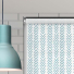 Chevron Teal Electric Roller Blinds Product Detail
