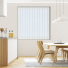 Cleo White Replacement Vertical Blind Slats