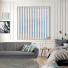 Cody Snow Shimmer Replacement Vertical Blind Slats Open